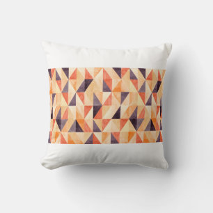 Coussin Motif Abstrait sans soudure avec mosaïque triangul