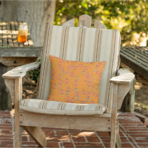 Coussin Motif Abstrait unique