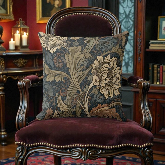 Coussin Motif Acanthus de William Morris (Créateur téléchargé)