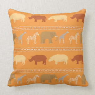 Coussin Motif africain