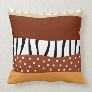 Coussin Motif africain