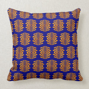 Coussin Motif africain ethnique abstrait