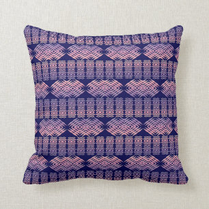 Coussin Motif africain ethnique de rayures