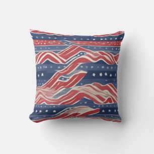 Coussin Motif Americana