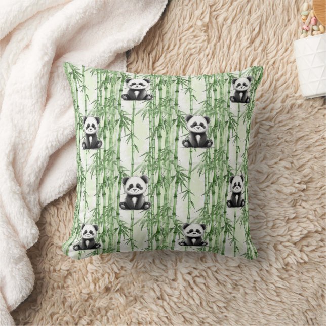 Coussin Motif animal cool - Cute Panda 1 (Couverture)