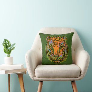 Coussin Motif animal cool - Tiger Head 1