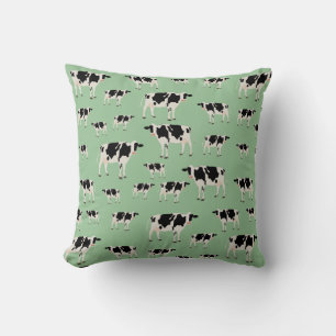 Coussin Motif animal de ferme de vache