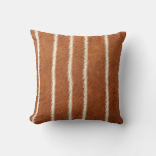 Coussin Motif Antelope Stripes