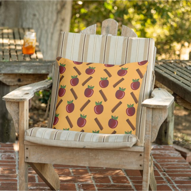 Coussin Motif Apple Cinnamon (Chaise)
