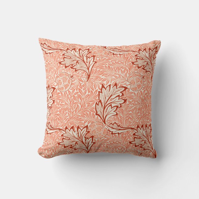 Coussin Motif Apple (par William Morris) (Recto)