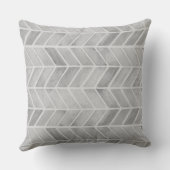 Coussin Motif aquarelle grise avec flèches (Verso)