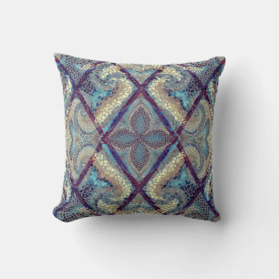 Coussin Motif arrière - plan sans couture. Art mosaïque mo