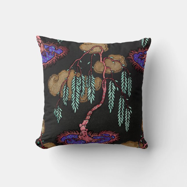 Coussin Motif Art déco Enchanted Willow Dreamscape (Recto)