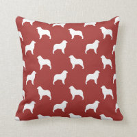 Motif australien des silhouettes de berger