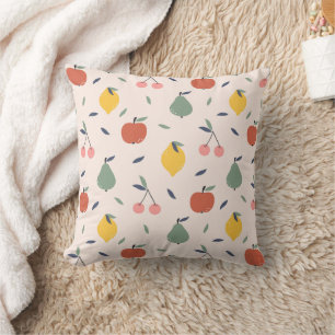 Coussin Motif aux fruits mignons