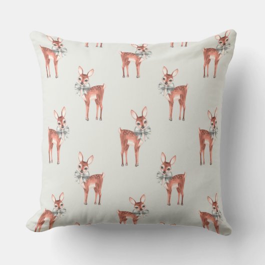 Coussin Motif avec Baby Deer 1 (Recto)