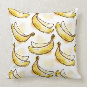 Coussin Motif avec la banane