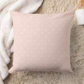 Coussin Motif avec le pois blanc (Couverture)