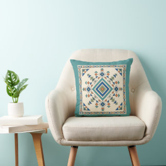Coussin Motif aztèque du Sud-Ouest