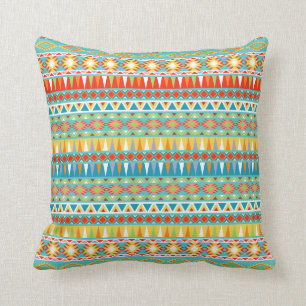 Coussin Motif aztèque moderne