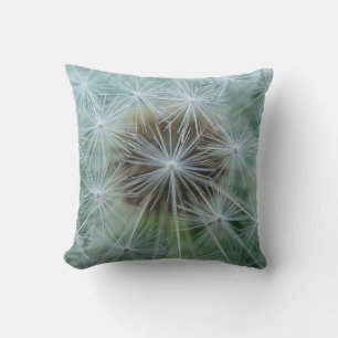 Coussin Motif blanc Dandelion