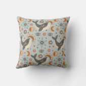 Coussin Motif bohémien Baleine céleste (Verso)