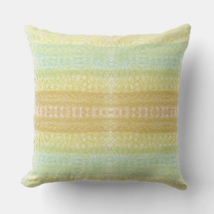 Coussin Motif bohémien pastel de chute de pissenlit