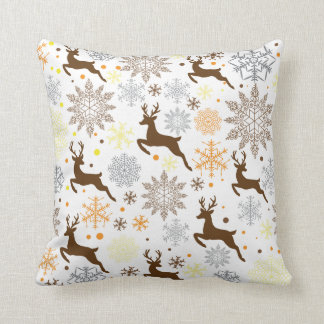 Coussin Motif Brown drôle de Noël