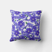 Coussin Motif chicorée Fleur de prairie (Verso)