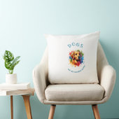 Coussin Motif Chiens (Chaise)