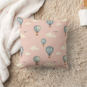 Coussin Motif Ciel Montgolfière Rêveuse (Couverture)