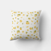 Coussin Motif citron (Verso)