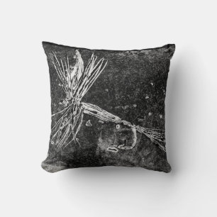 Coussin Motif classique à mouches sèches pour la pêche à l