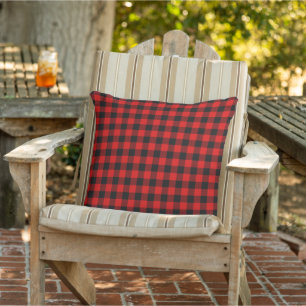 Coussin Motif classique de contrôle de la présence de buff