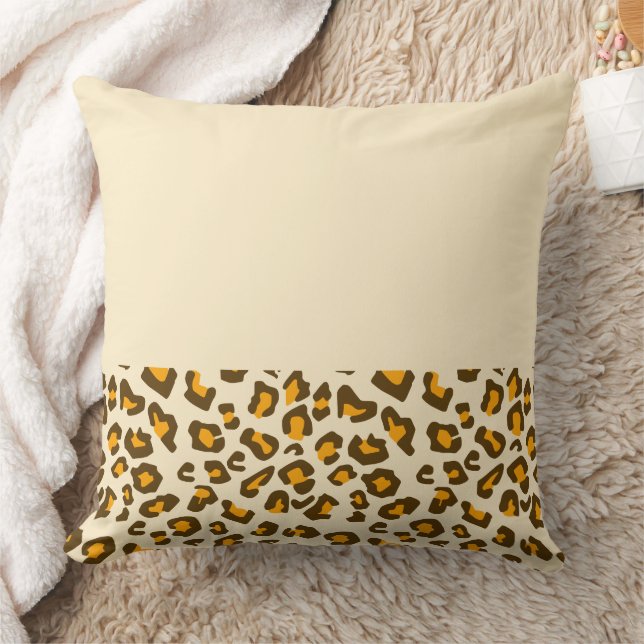 Coussin Motif classique d'impression de léopard sauvage (Couverture)