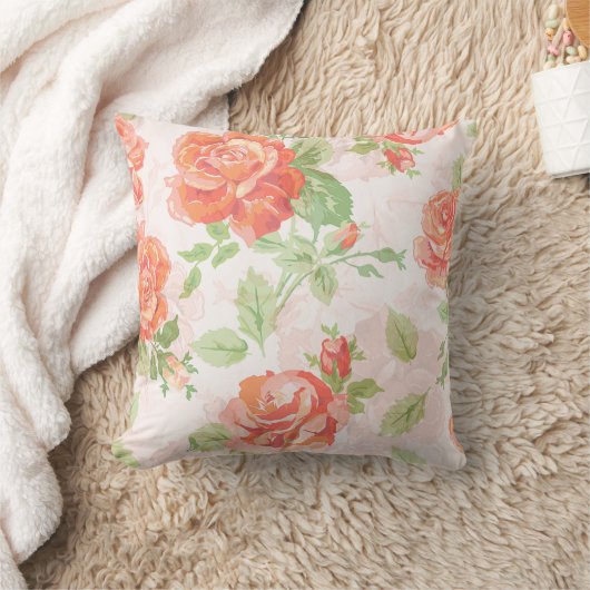 Coussin Motif classique rose (Couverture)