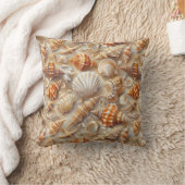 Coussin Motif Coastal Elegance Seashell (Couverture)