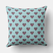 COUSSIN MOTIF CŒUR (Verso)