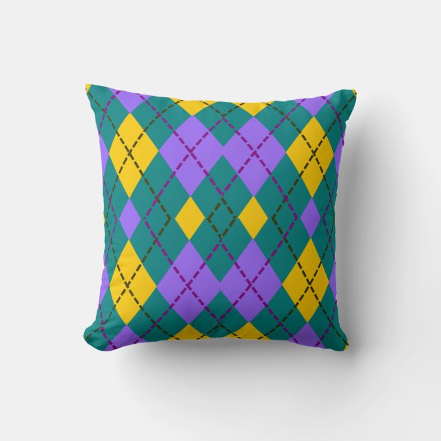 Coussin Motif Coloré (Recto)