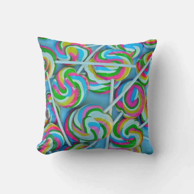 Coussin Motif coloré de lucettes (Recto)