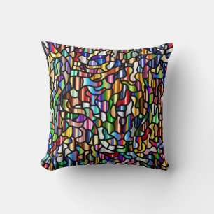 Coussin Motif couleur Abstrait