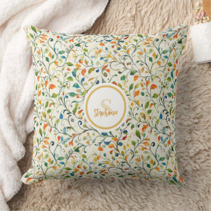 Coussin Motif couleur Paisley d'inspiration vintage (2)