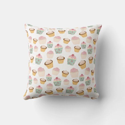 Coussin Motif Cupcake (Verso)