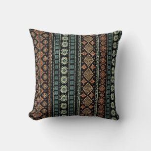 Coussin Motif d'affaires Vintage tribal