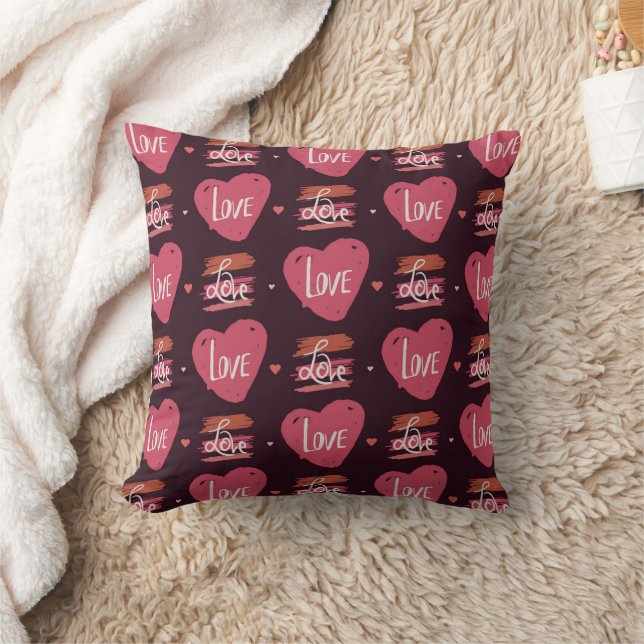 Coussin Motif d'amour (Couverture)