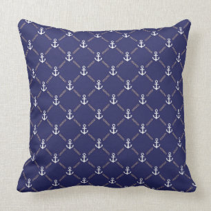 Coussin Motif d'Ancre