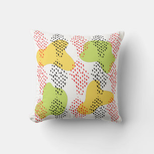 Coussin Motif d'aquarelle Abstrait moderne