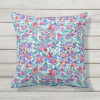 Motif d'aquarelle aux fraises florales