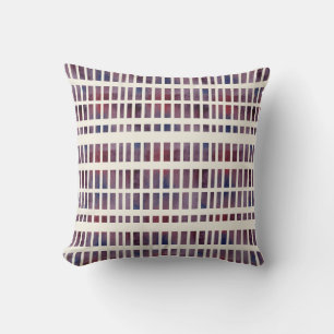 Coussin Motif d'aquarelle en violet