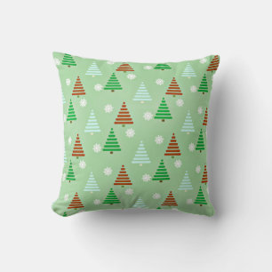 Coussin Motif d'arbre de Noël